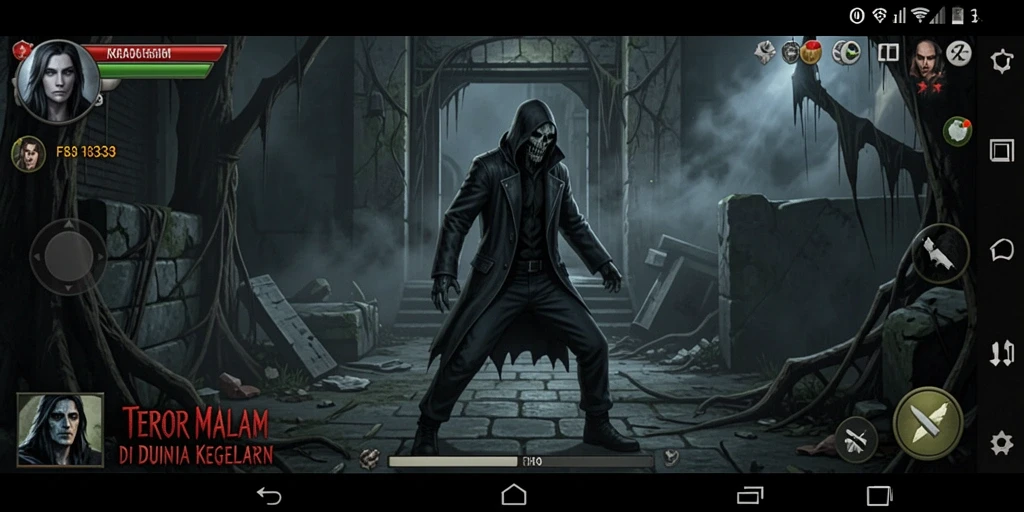 Memperlihatkan suasana mencekam dari gameplay FB333.