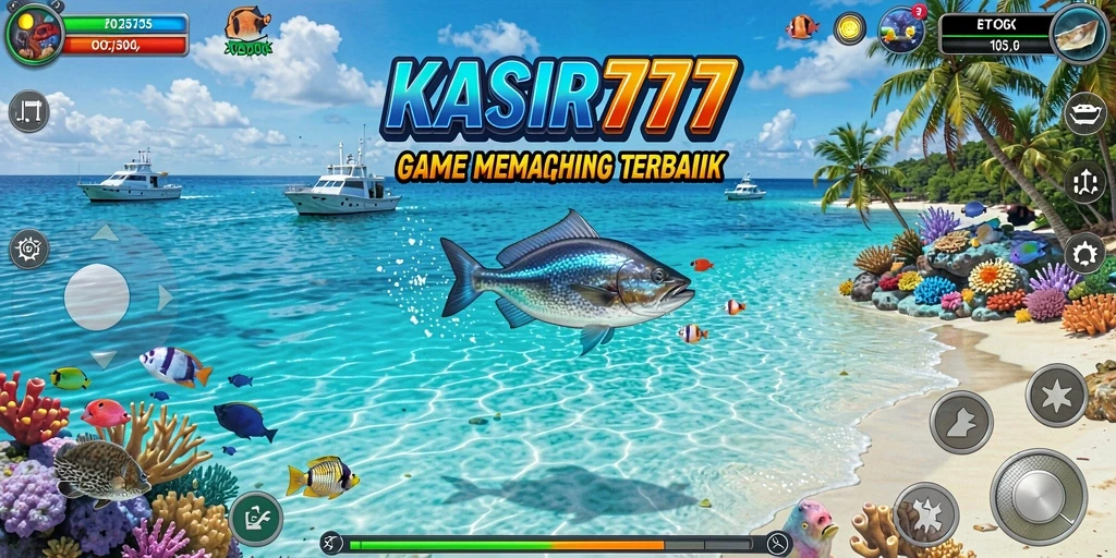 Tampilan gameplay Fishing di KASIR777 yang seru dan interaktif.