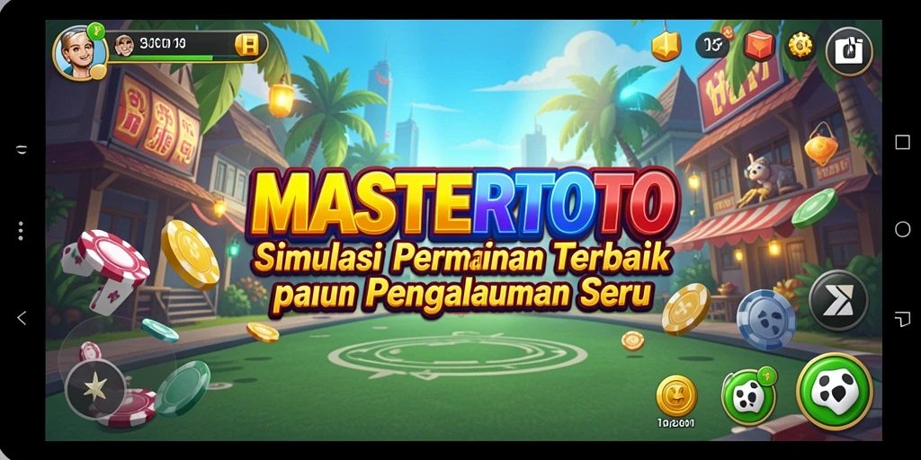 Screenshot MASTERTOTO menampilkan gameplay Simulation yang menarik.