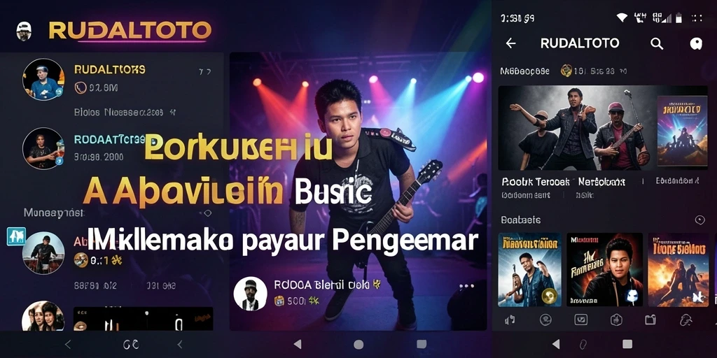Tampilan gameplay RUDALTOTO yang interaktif dan penuh musik.