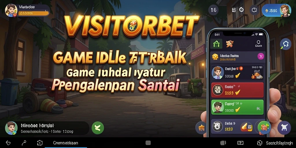 Screenshot gameplay VISITORBET yang menunjukkan pengalaman santai pengumpulan sumber daya.