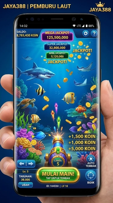 Tampilan antarmuka jaya388 yang sederhana dan efektif.